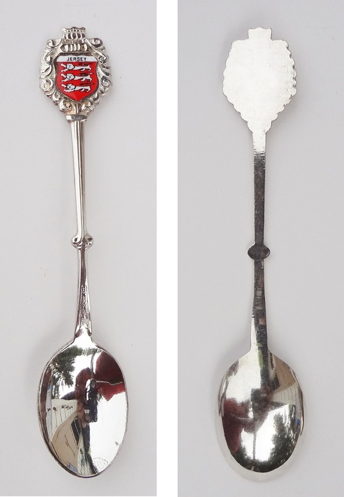 Collector Souvenir Spoon Jersey Coat of Arms Spoons