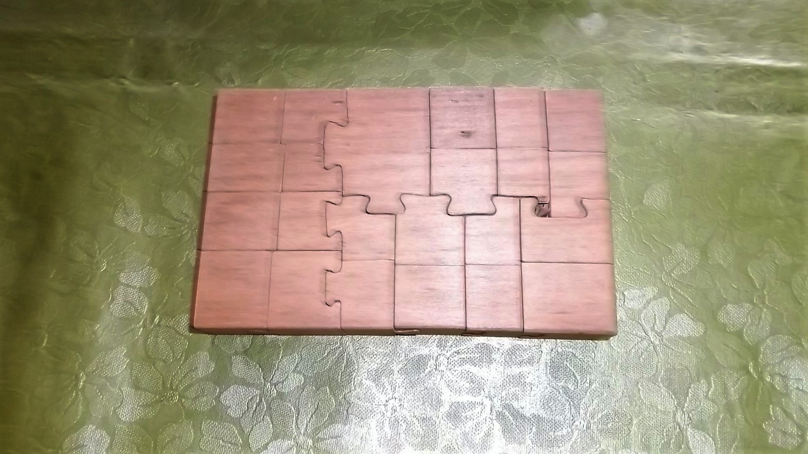 Antique Wooden Puzzle Wooden