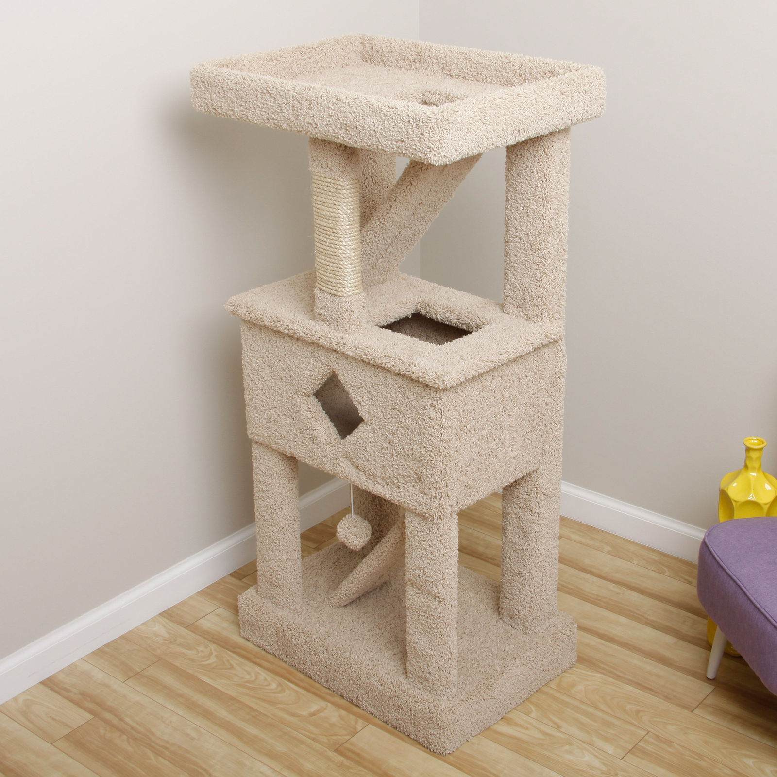 Cat Tree Condo Post Platform Scratcher Cats Climbing Towers Kitty Furniture SALE Furniture