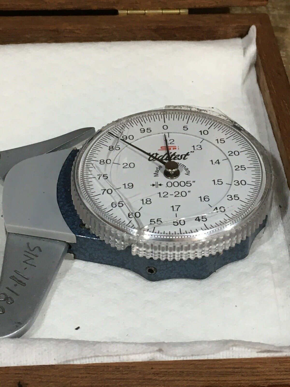 Oditest Outside Dial Caliper 205849 1.22.0" 0.0005" Inspection Gauges