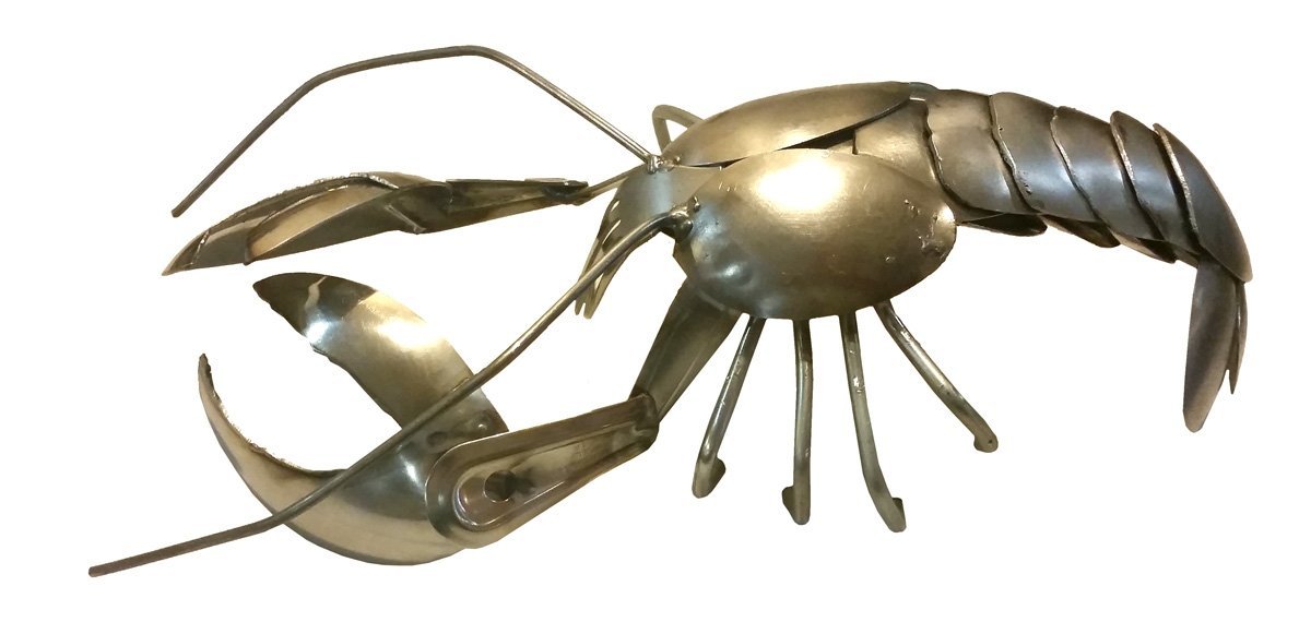 Forked Up Art P50 Stainless Steel Lobster