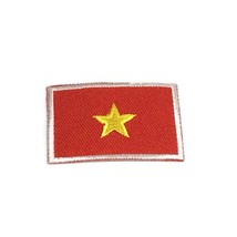 Vietnam National Southeast Asian Country Flag Patch Emblem Logo 1.2" x 1.8" I... - $15.99