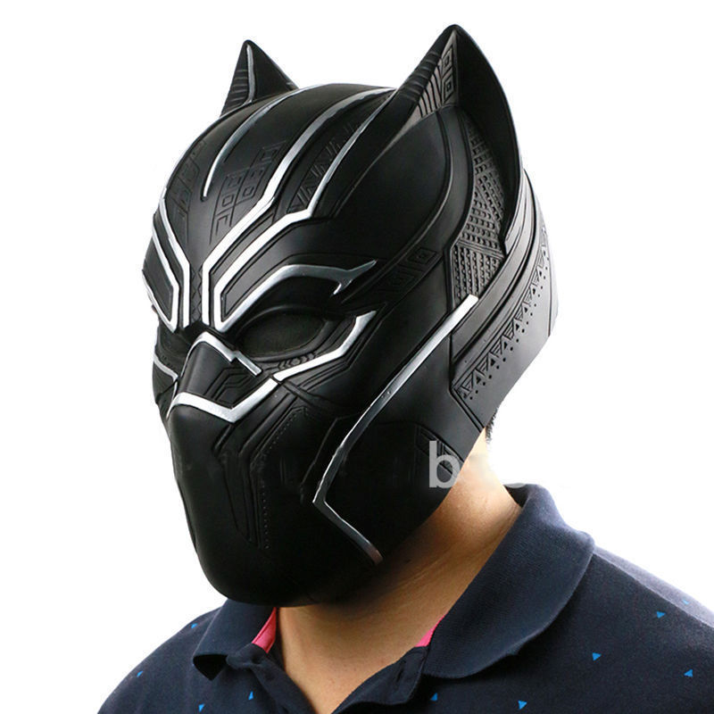 Black Panther Helmet Mask Civil Wars Movie Full Head The ...