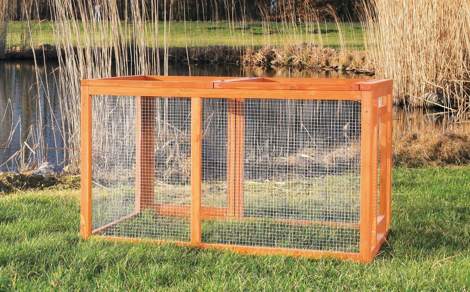 Chicken Coop Cage House Building Poultry Supplies Wood ...
