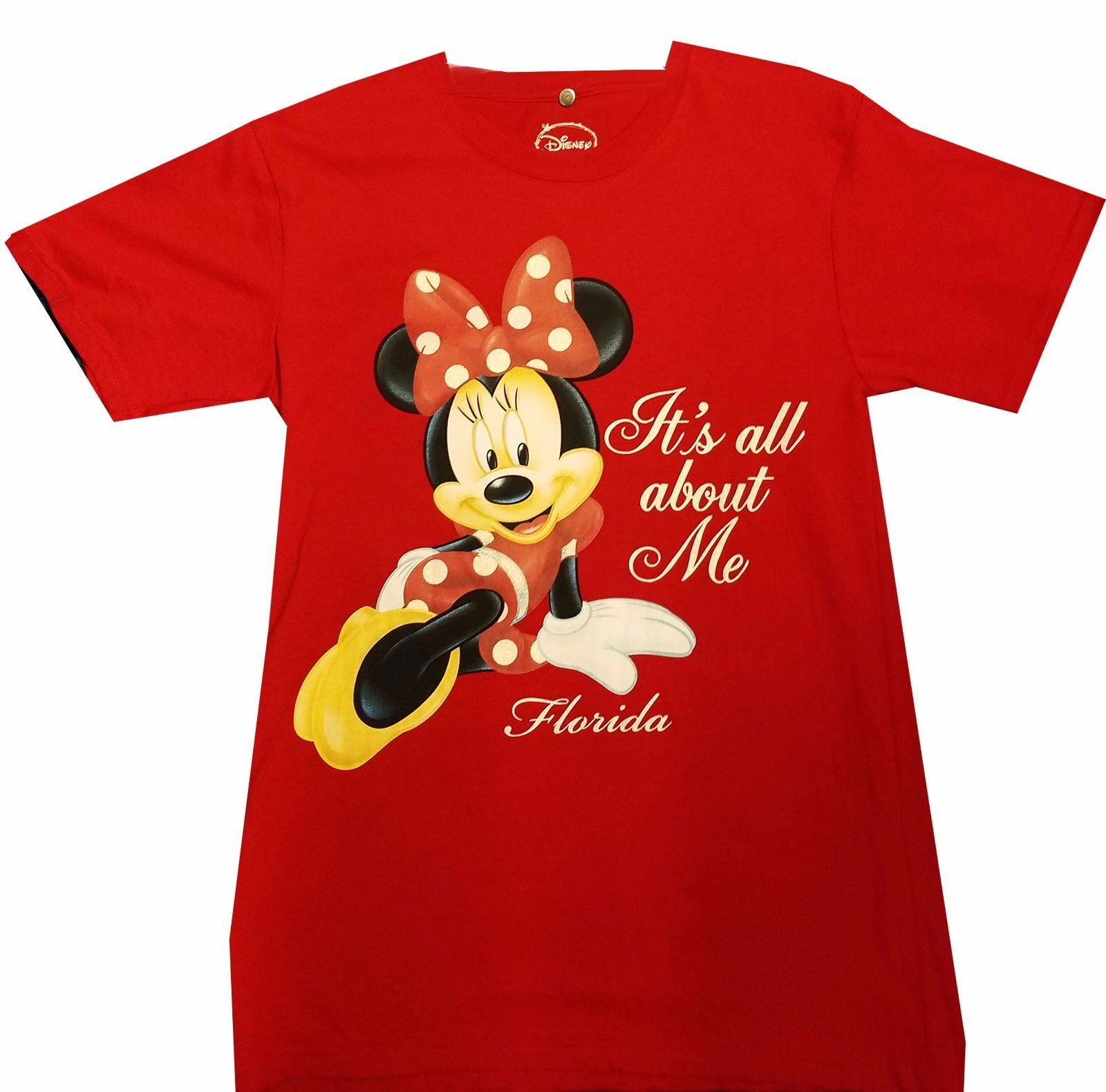 Brand New Disney Minnie Mouse Women S T Shirt S M L Xl Its All About Me Tops