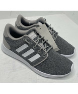Adidas NWOB Women’s Size 6 QT Racer Gray White Lace Up Sneaker Shoes m3 - $59.30