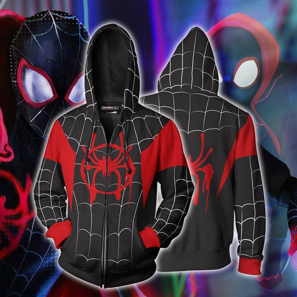 miles morales spider man sweatshirt