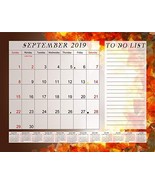 2019-2020 Academic Year 12 Months Student Calendar/Planner Inside 3 Hole... - $8.54