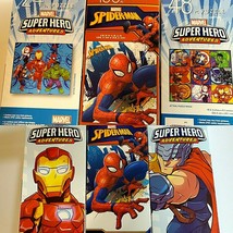 3 MARVEL SUPER HEROES &amp; SPIDERMAN PUZZLE BUNDLE 24,48 &amp; 100 PIECES FREE ... - $13.80
