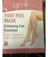 4 Pair Soft Touch Foot Peel Mask Exfoliating Callous Remover Treatment New - $18.76