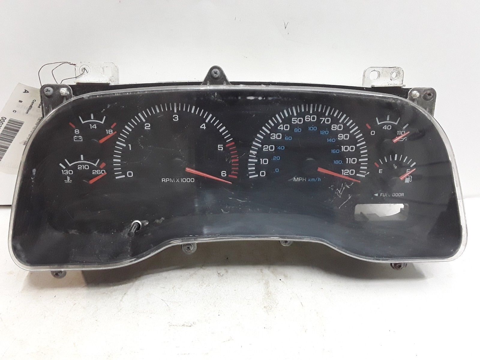 00 01 Dodge Ram 1500 mph speedometer with tach OEM automatic ...