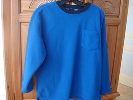 Boys Blue Fleece Long Sleeve Shirt Size XL by Gap - $24.99