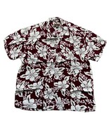 Vintage Tiki Palm Men’s Rayon Hawaiian Shirt Size XL Aloha - $19.80