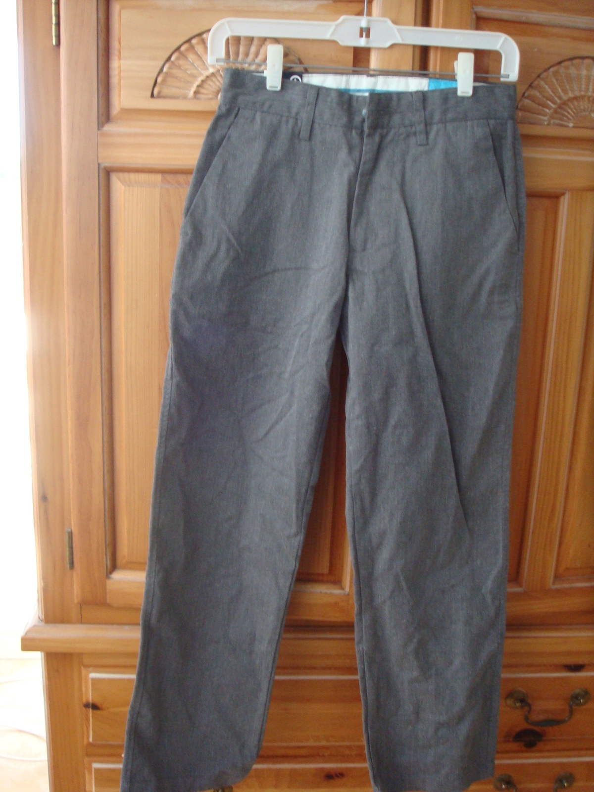 50% off mfr retail price Boys Grey Pants by Volcom size 26 - Pants