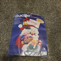 Bucilla Armful Of Toys 18" Diagonal Stocking Felt Applique Kit 83112 - $39.99