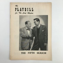1953 Playbill Cort Theatre Menasha Skulink in The Fifth Season by Sylvia... - $14.20