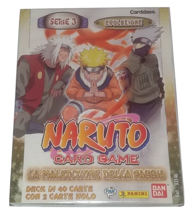 Naruto Series 3 CCG Cards Game Starter Deck Evoluzione Italian