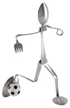 Forked Up Art S70 Spoon Soccer Player - $26.73