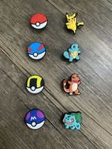 Pokemon Characters Video Games Charm For Crocs - 8 Pieces - $17.06