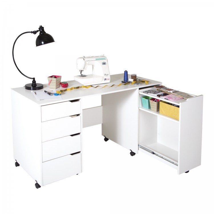Rolling Sewing Machine Cart Table Mobile And Similar Items Rolling Sewing Machine Cart Table Mobile Desk Folding Drawer