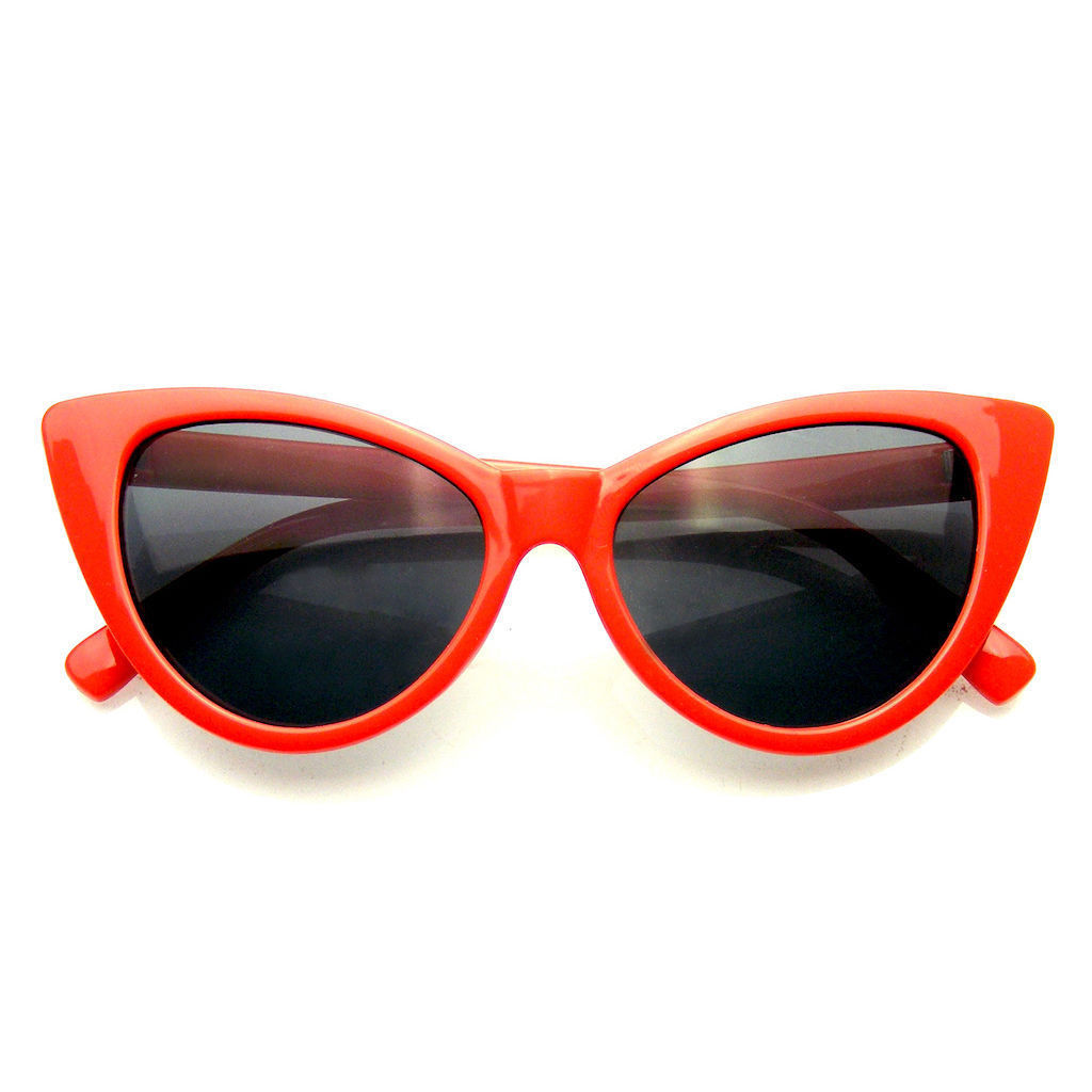 Super Cateye Fashion Hot Tip Vintage Pointed Cat Eye Sunglasses ...