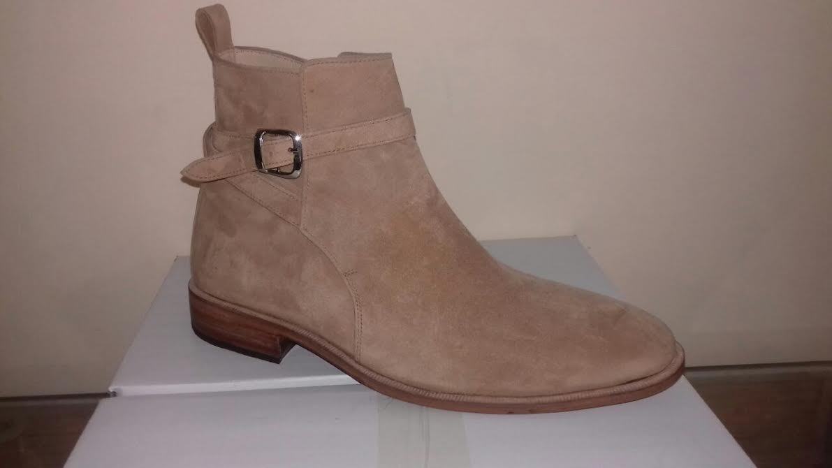 light beige boots