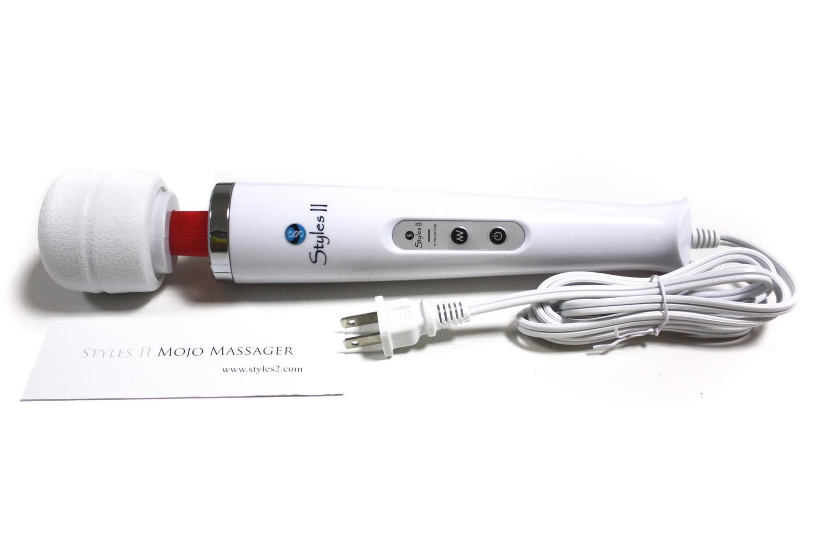 STYLES II MOJO HANDHELD PERSONAL MASSAGER FULL BODY MASSAGE + FREE