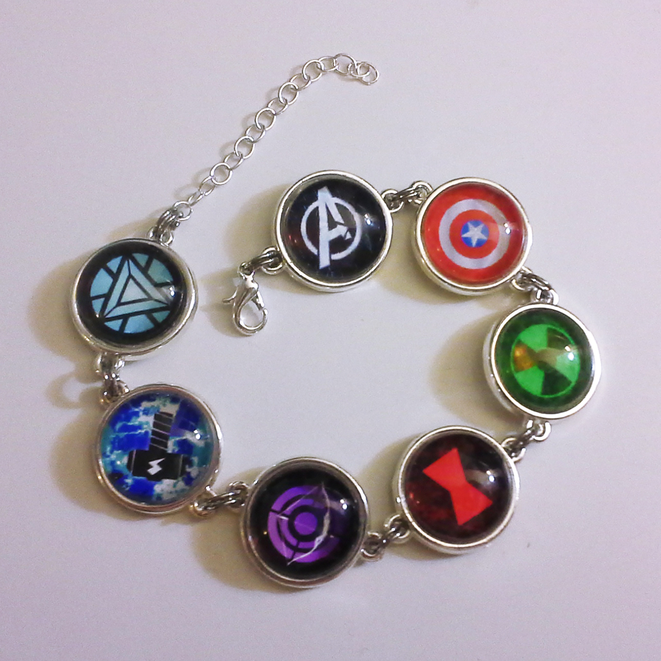 Marvel Avengers Silver Metal Bracelet and 14 similar items