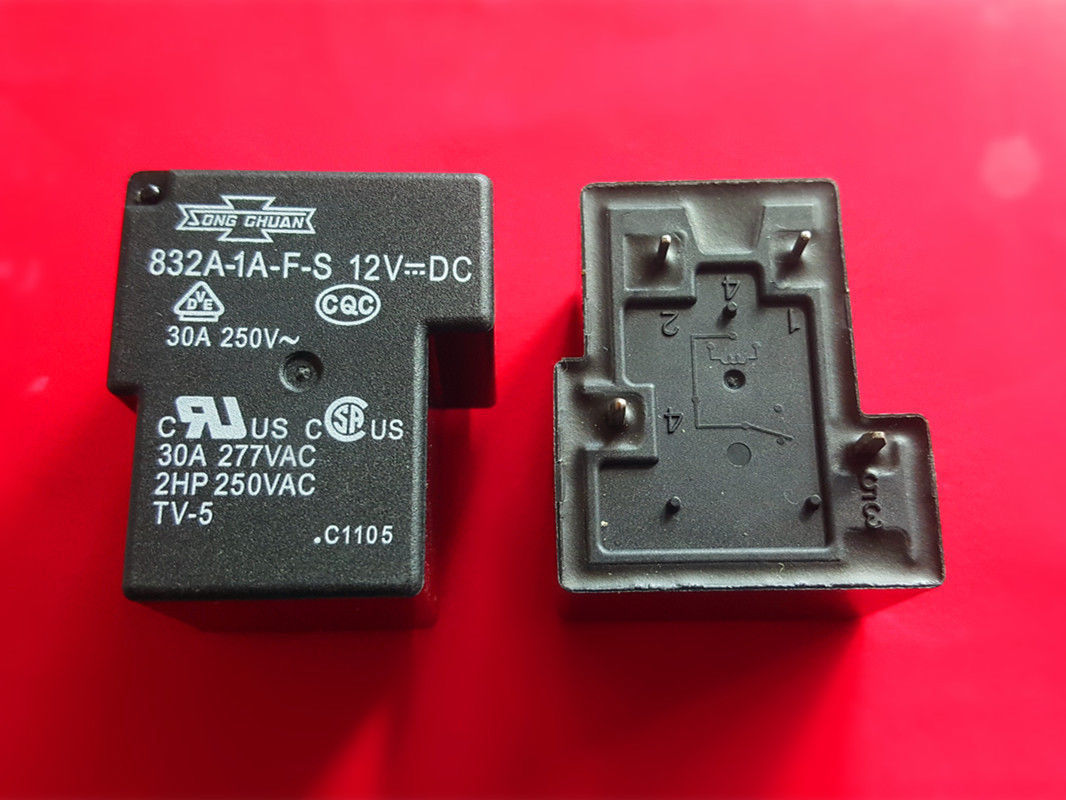 832A-1A-F-S, 12VDC Relay, SONG CHUAN Brand New!!