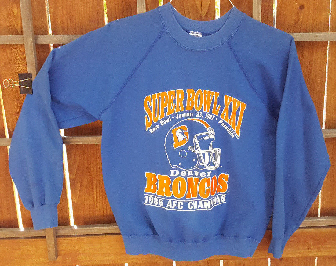Denver Broncos Sweatshirt-Super Bowl 