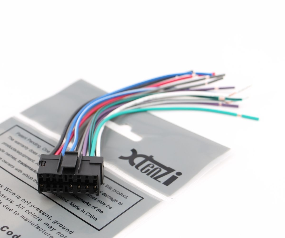 Wire Harnesses NEW PANASONIC 16PIN CAR STEREO WIRE HARNESS RADIO POWER