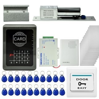 DANMINI MJPT004 ID Card/Password Single Access Control Kit Black & W...