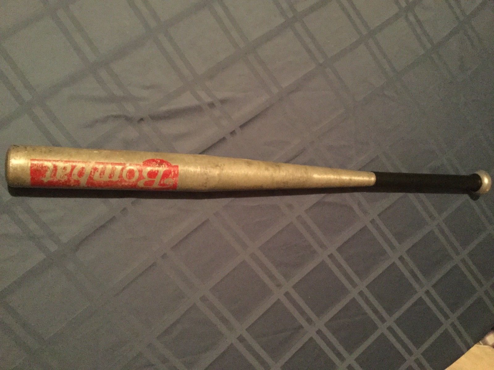 Ten Pro Bombat softball bat Model 2250 vintage aluminum silver 34