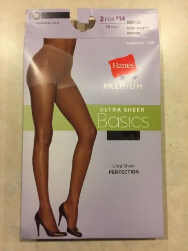 Hanes Absolutely Ultra Sheer Size Chart