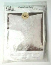 Cathy Needlecraft Candlewickery Candlewicking Pillow Embroidery #7816 Cr... - $19.34