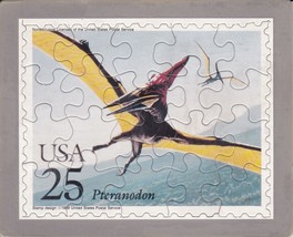 USPS POSTCARD - Dinosaurs Commemorative Puzzle series -PTERANODON -FREE ... - $10.00