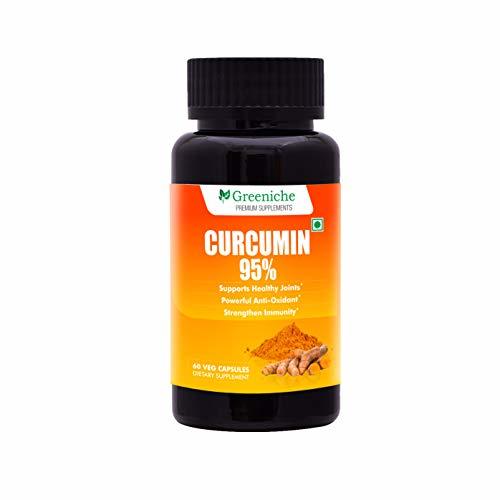 Greeniche Curcumin 95% Curcuminoids | Immune & Joint Support | 500mg - 60 Veg Ca