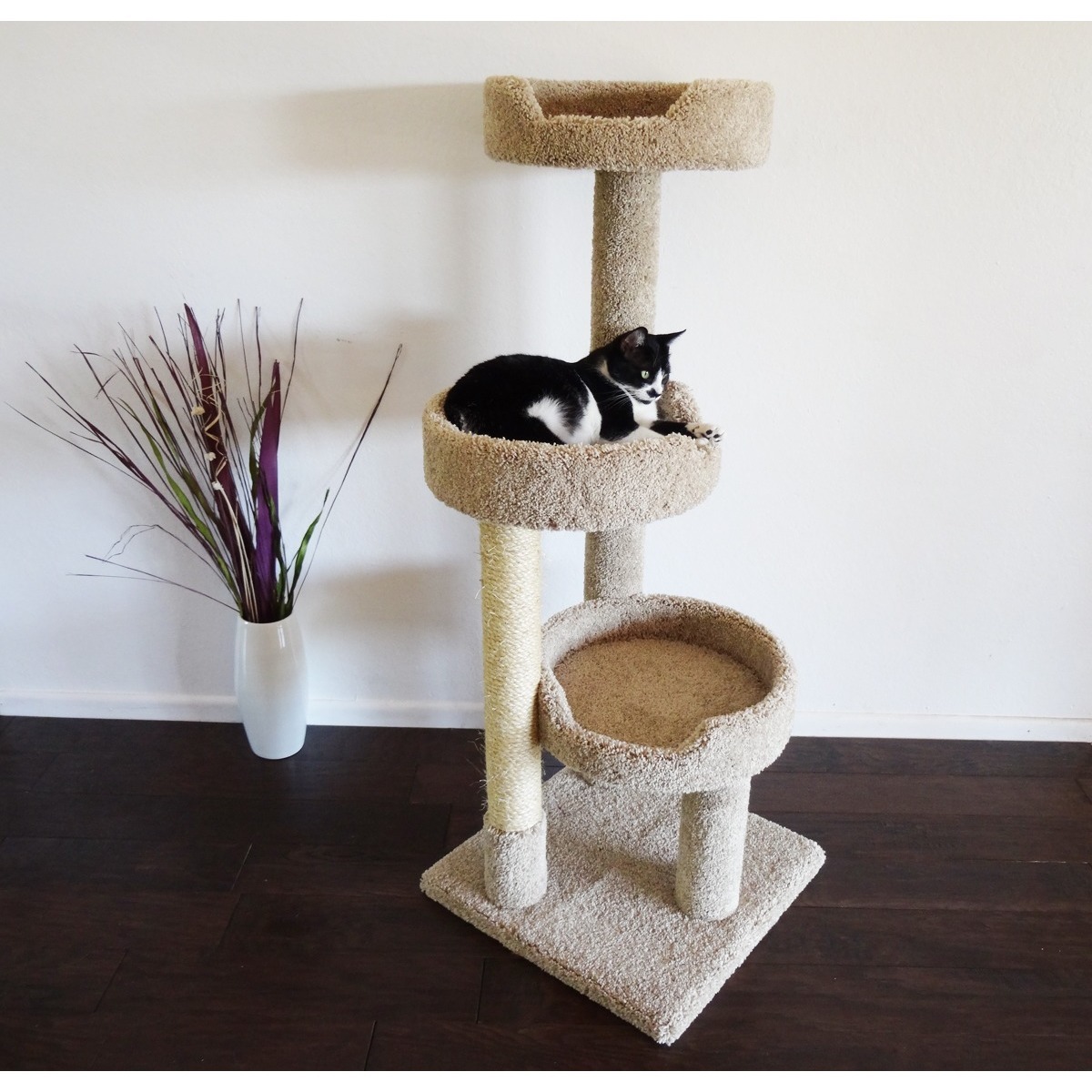 Cat Tree Condo Scratcher Posts Cats Classic Climbing Towers Furniture 