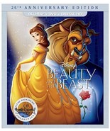 Beauty and the Beast: 25th Anniversary Edition -BLU-RAY (BD+DVD+DIGITAL ... - $35.00