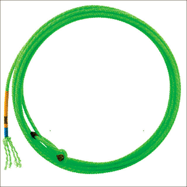 31' CACTUS ROPES WESTERN NITRO 4 STRAND NYLON POLY BLEND HEEL ROPE HARD