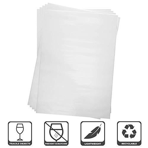 TYH Supplies 200 Large Sheets Newsprint Packing Paper Unprinted Blank