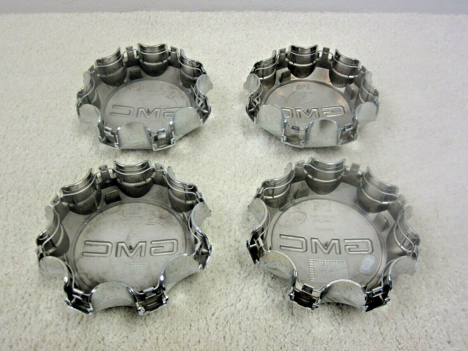 2011 2018 GMC SIERRA 2500 / 3500 OEM ALLOY WHEEL CENTER CAP SET