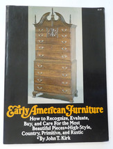Early American Furniture Kirk book primitive rustic high-style collectin... - $14.00