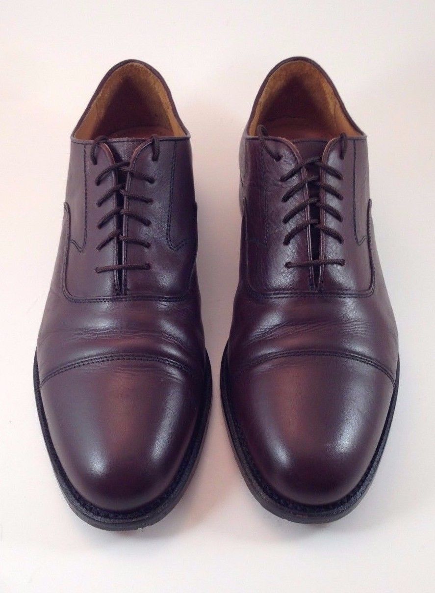  Jos  A Bank  Cap Toe Cordovan Dress  Shoes  Sz 10M Joseph 