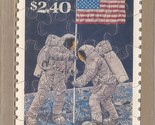 USPS POSTCARD - Commemorative Puzzle series - MOON LANDING - FREE SHIPPING
