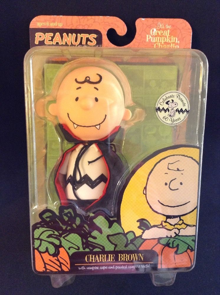 Charlie Brown Vampire Doll 60th Anniversary Peanuts Halloween ...