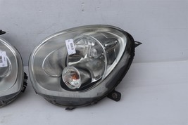 11-16 Mini Cooper R60 Countryman Halogen Headlight Lamps L&R Matching Set image 2