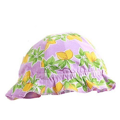 Printing Flower Outdoor Summer Sun-resistant Infant Hat Baby Fisherman Cap