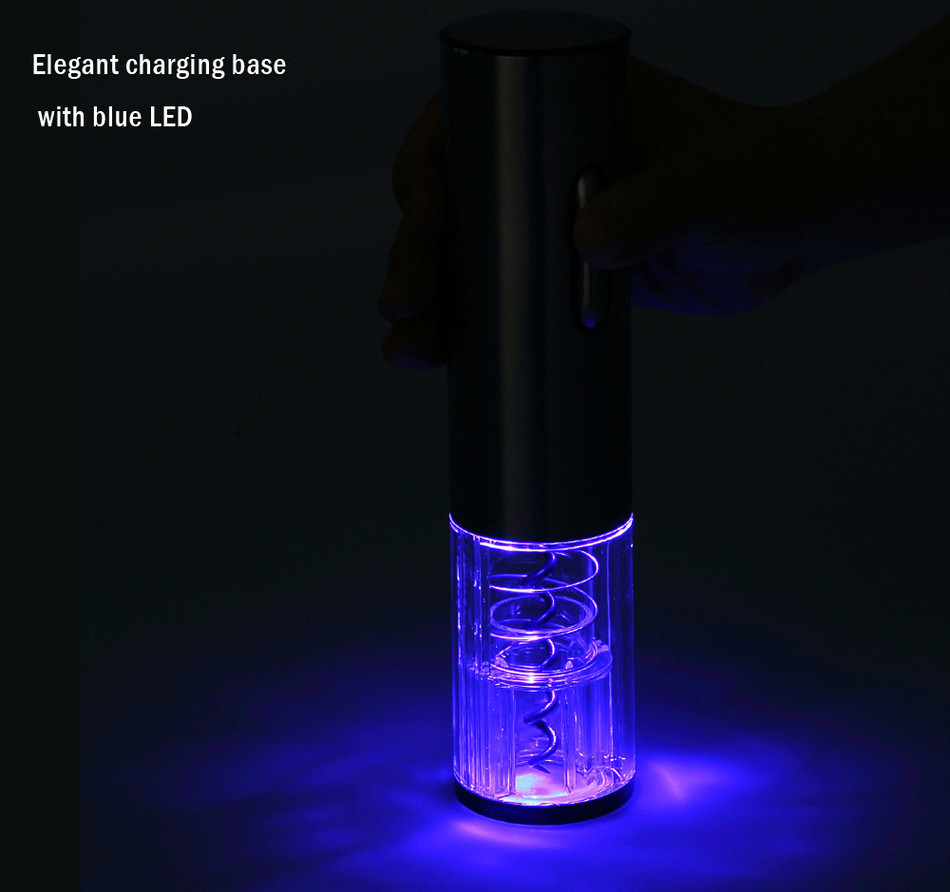 Rechargeable Electric Automatic Cordless Wine Corkscrew Bottle Opener