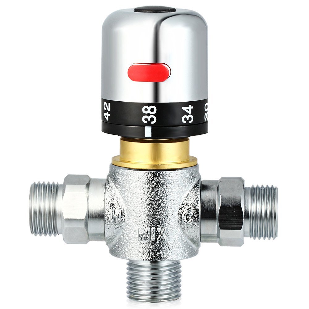 brass-thermostatic-valve-temperature-mixing-valve-solar-water-heater